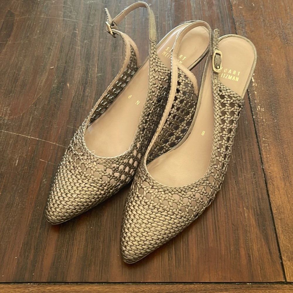 Stuart Weitzman kitten heels, size 8